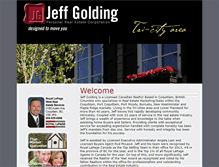 Tablet Screenshot of jeffgolding.com